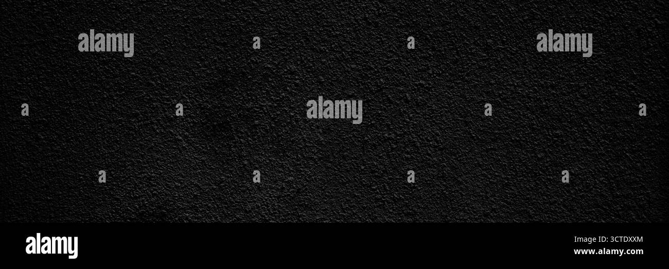 Rough black wall. Abstract dark background Stock Photo