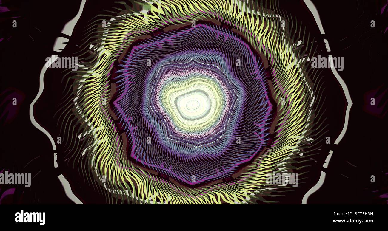 Swirling patterns in vibrant colors create a mesmerizing design. The ...