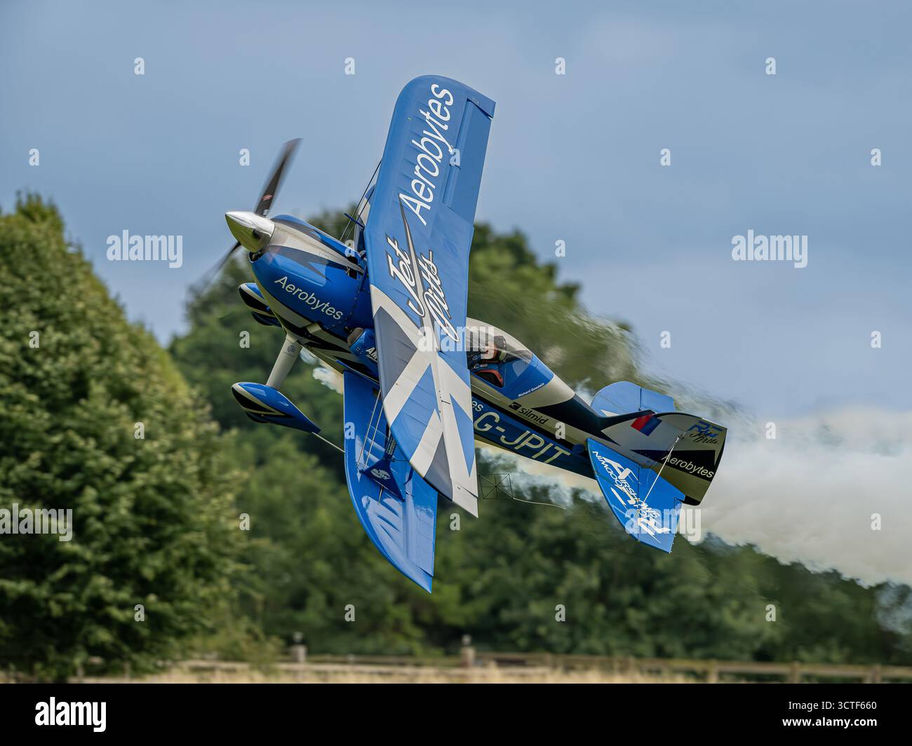 Jet Poered Biplane Jet powered aerobatic biplane hi-res stock photography and images - Alamy