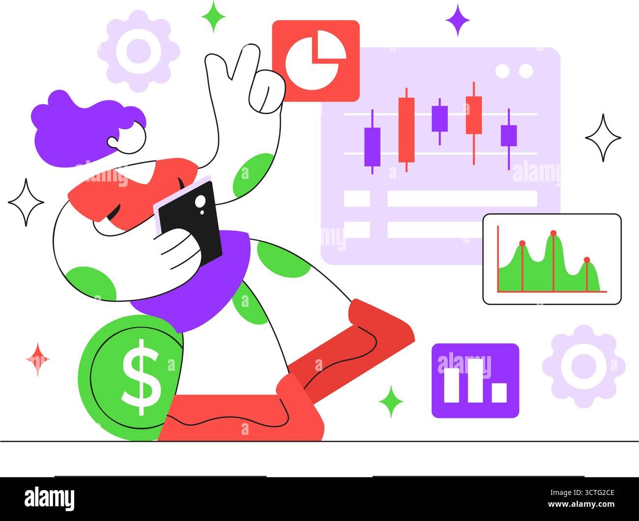 Investment stock trading Stock Vector Images - Page 3 - Alamy