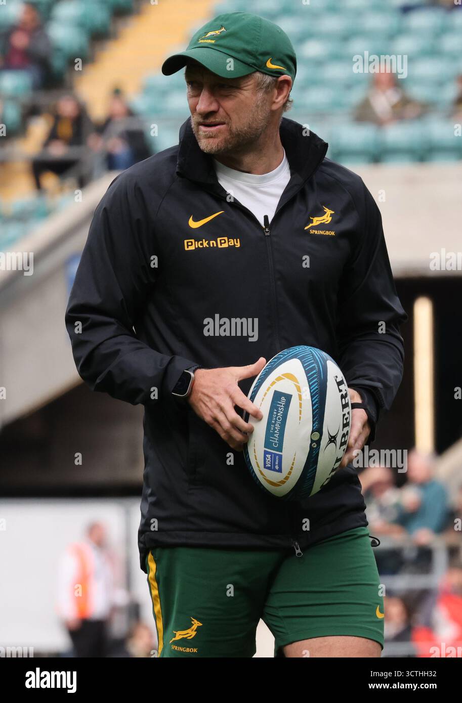 Tony Brown attack coach for South Africaduring The Rugby Championship ...