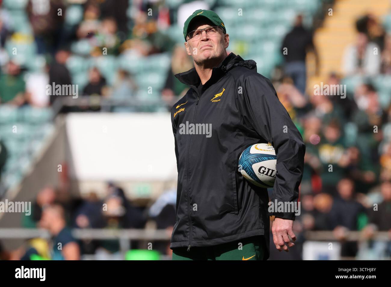 Rassie Erasmus Head Coach of South Africa during The Rugby Championship ...
