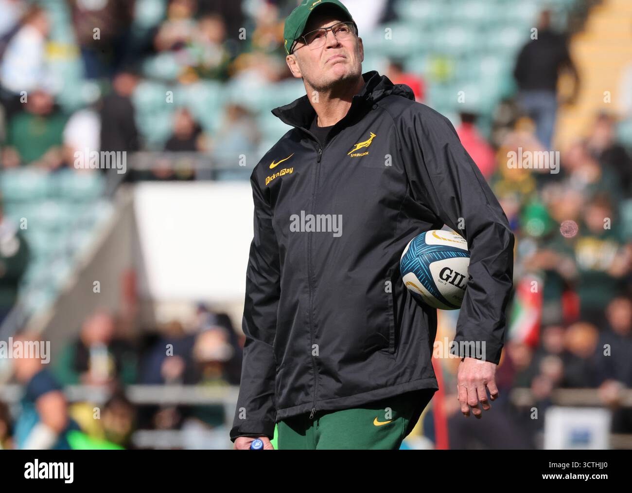 Rassie Erasmus Head Coach of South Africa during The Rugby Championship ...