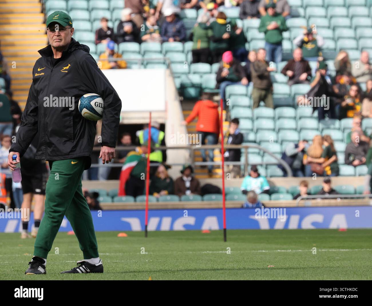 Rassie Erasmus Head Coach of South Africa during The Rugby Championship ...