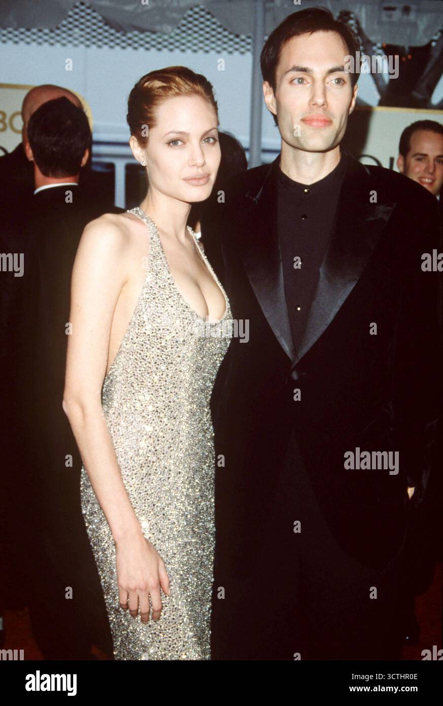 Angelina Jolie and her brother James Haven at the 