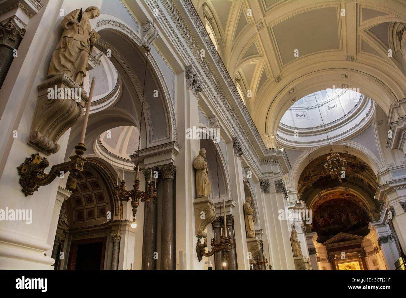 Palermo Cathedral in Sicily, Italy. Built 12th century in Arab-Norman ...