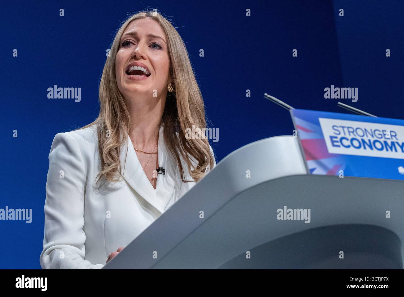 Manchester, UK. 07th Oct, 2025. Laura Trott Shadow Education Secretary ...