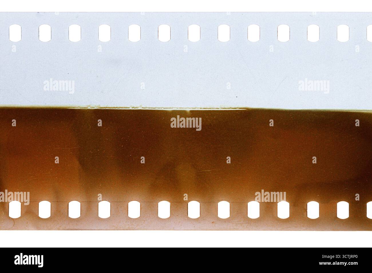 Dusty and grungy 35mm film texture or surface. Perforated scratched ...
