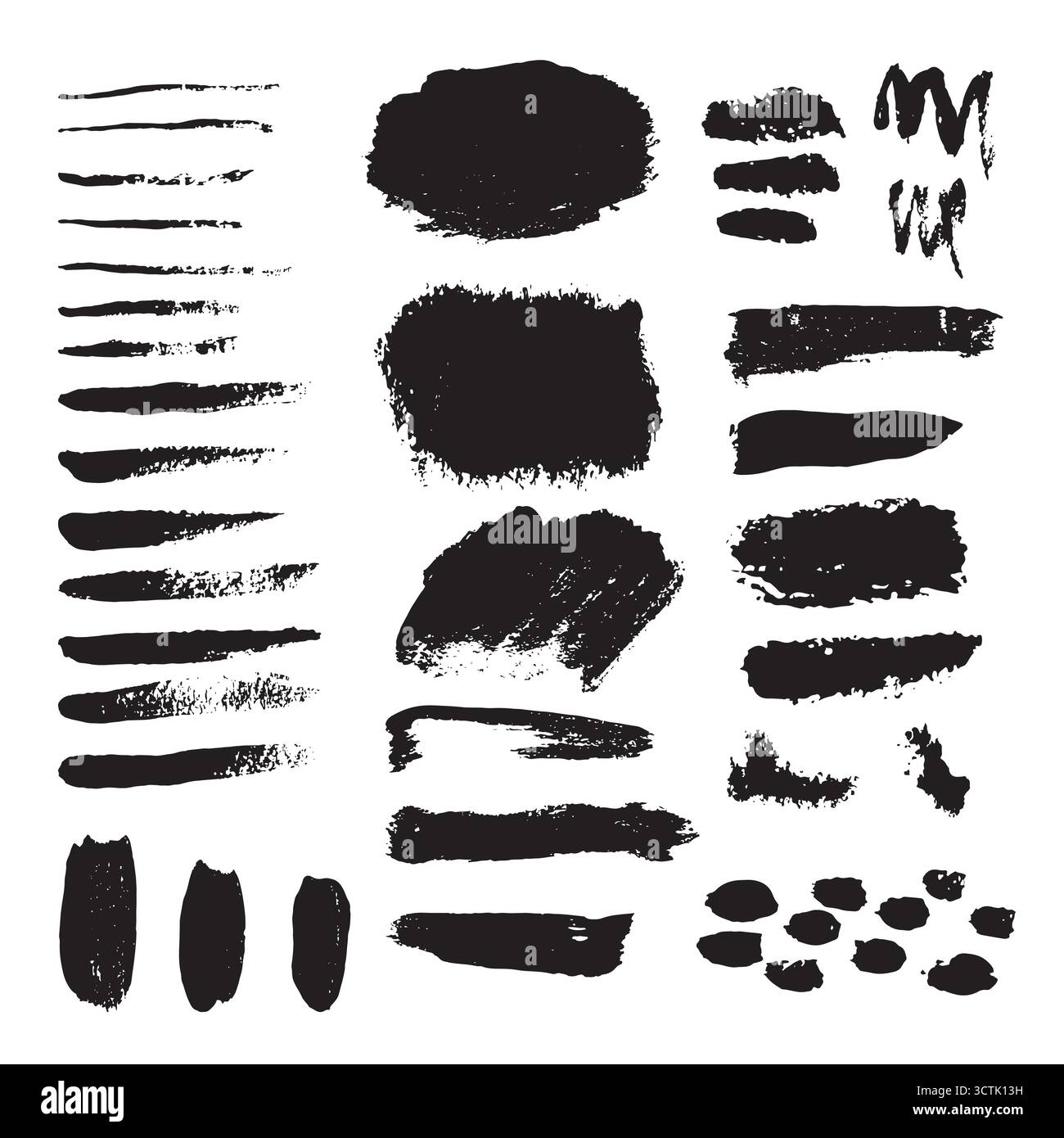 Vector ink blotch design Stock Vector Images - Alamy