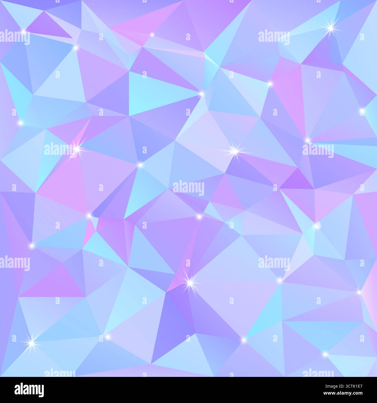 Beautiful blue abstract background of triangles and polygons with ...