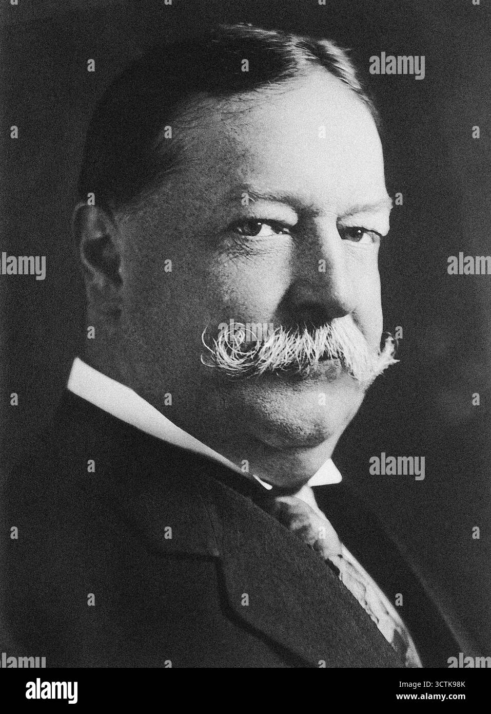 Portrait of William Howard Taft (1857-1930). Private Collection Stock ...