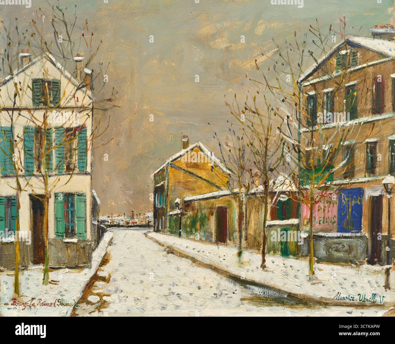 Maurice Utrillo (1883-1955), La maison de Berlioz, 1914, Musee de