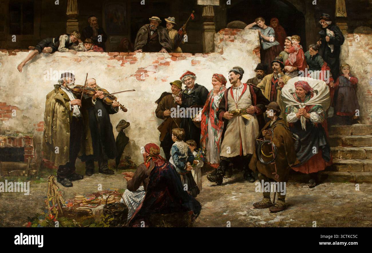 Familiar Note, 1889. Stock Photo