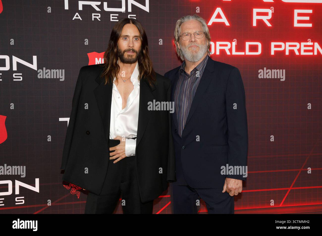 Jared Leto und Jeff Bridges bei der Weltpremiere des Kinofilms Tron ...