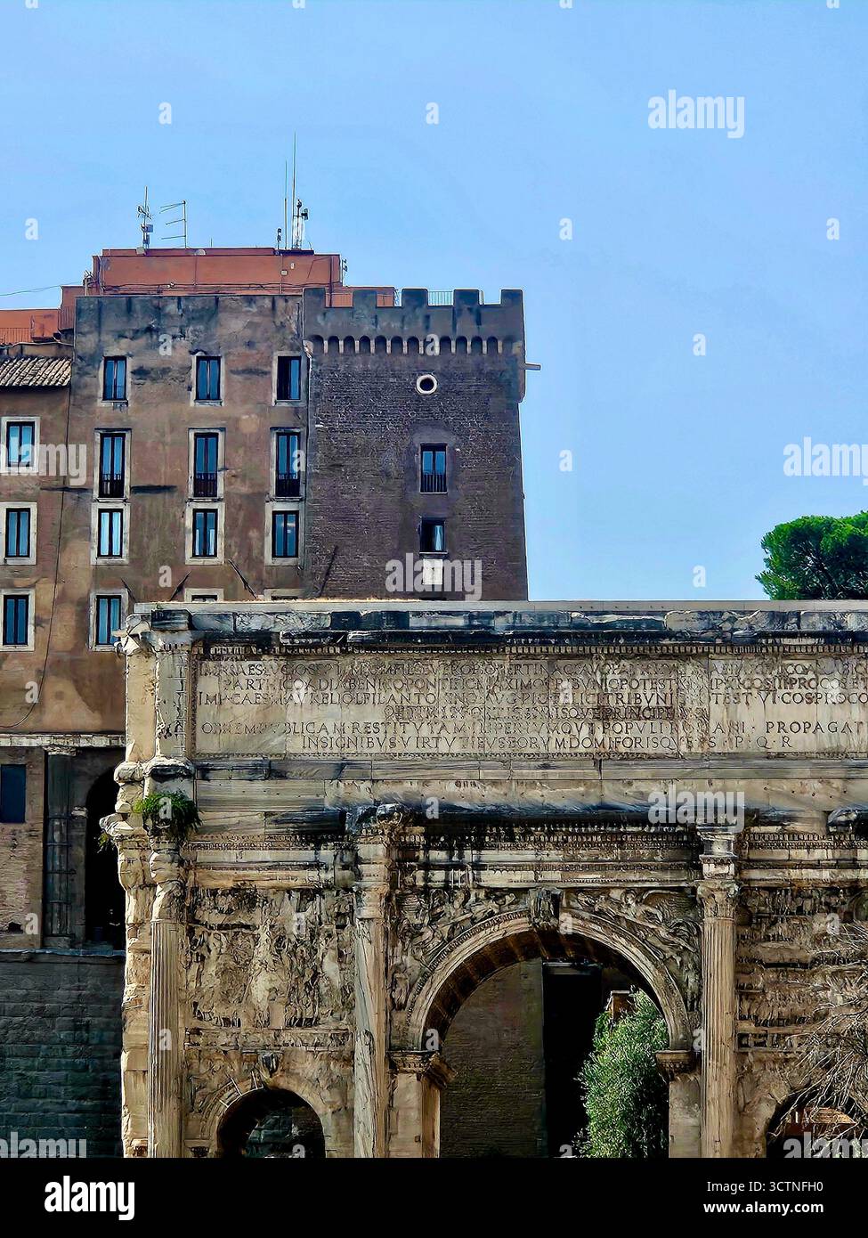Ruins of Rome - Smartphone Captured Stock Image