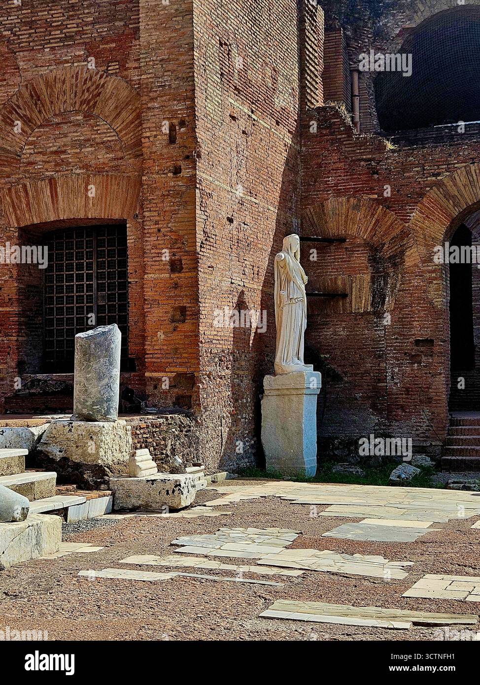 Ruins of Rome - Smartphone Captured Stock Image