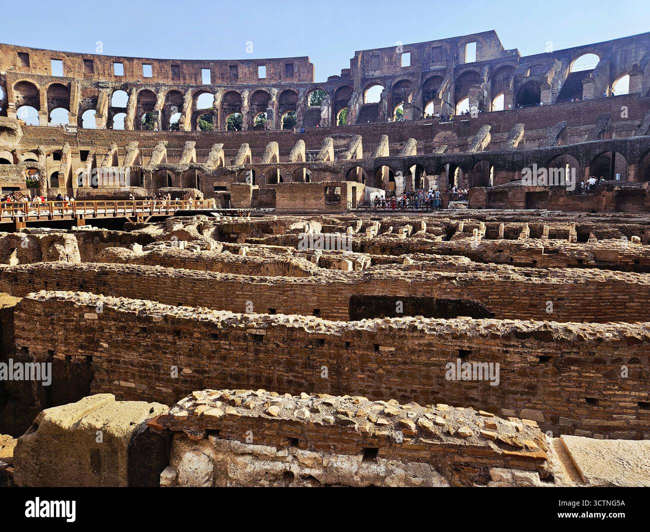 Ruins of Rome - Smartphone Captured Stock Image