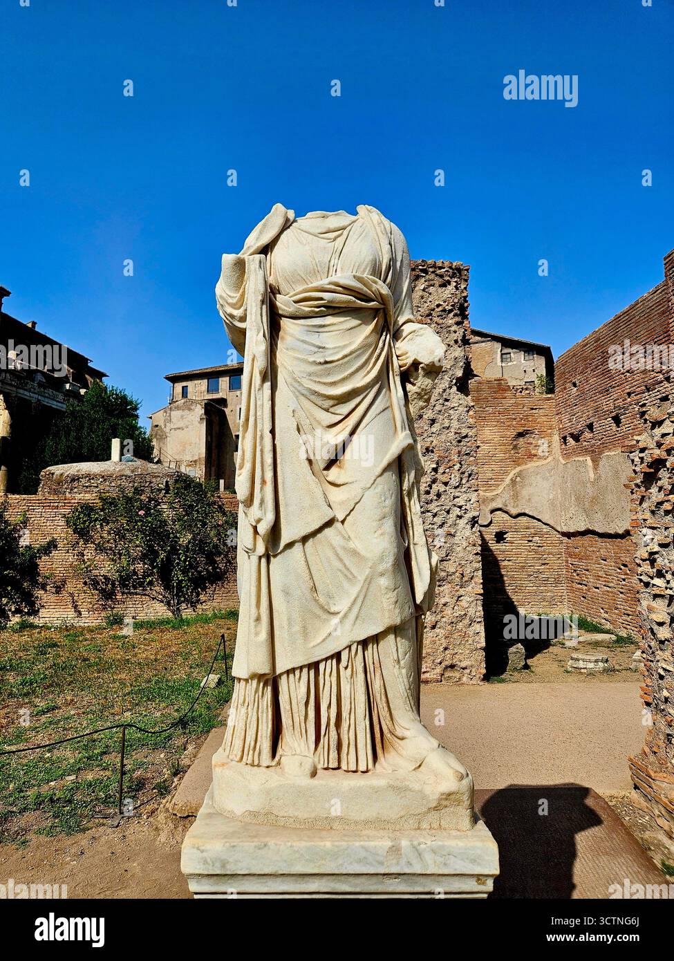 Ruins of Rome - Smartphone Captured Stock Image