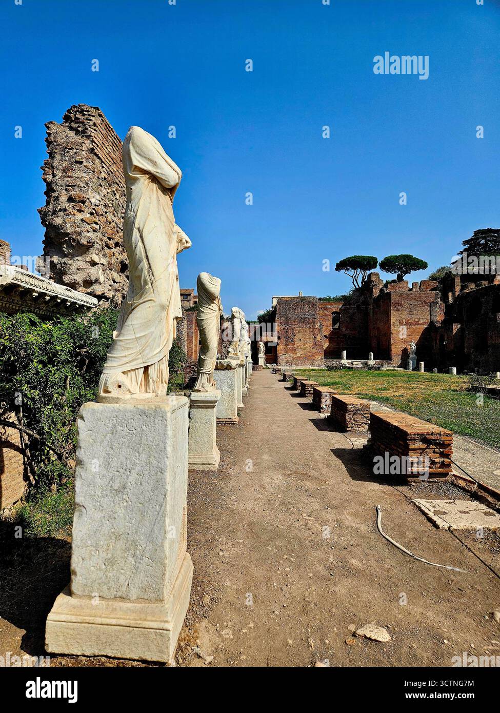 Ruins of Rome - Smartphone Captured Stock Image