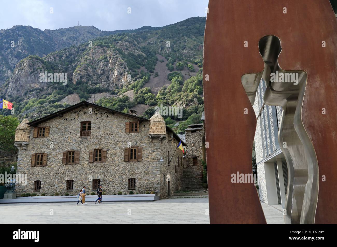 Andorra mountain art hi-res stock photography and images - Alamy