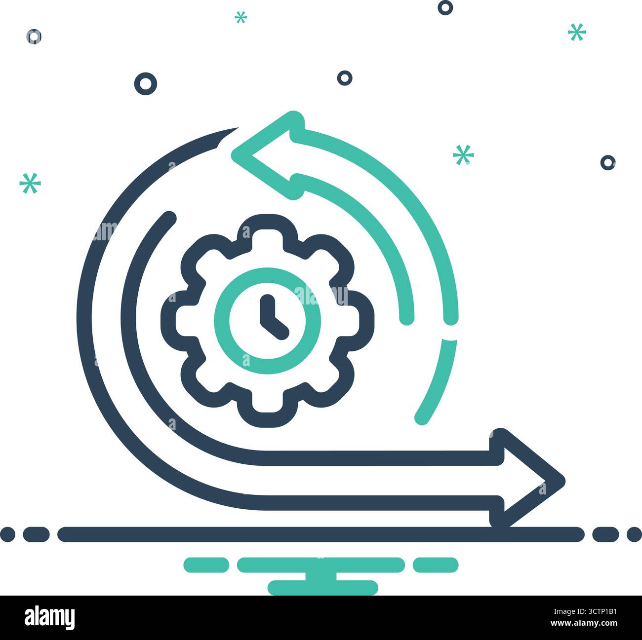 Icon for agile methodology, agile software development Stock Vector ...