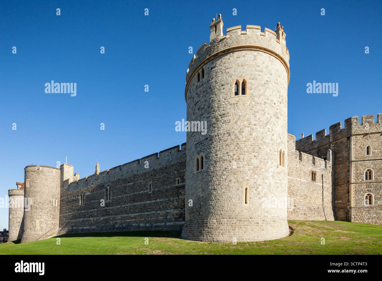 Autumn morning at Windsor Castle, Berkshire, England. Stock Photo