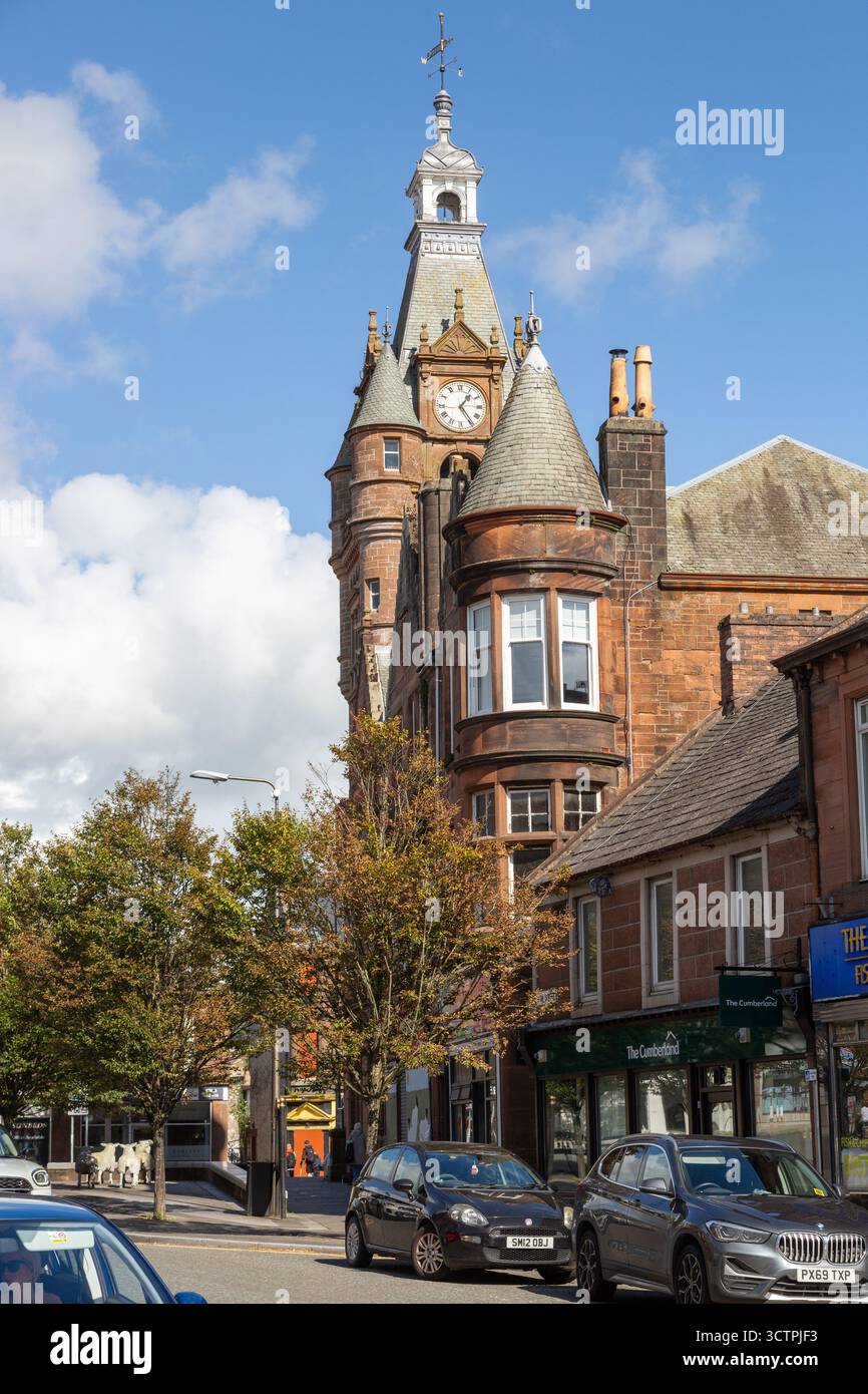 Lockerbie Town Hall, Dumfries and Galloway, Scotland Stock Photo