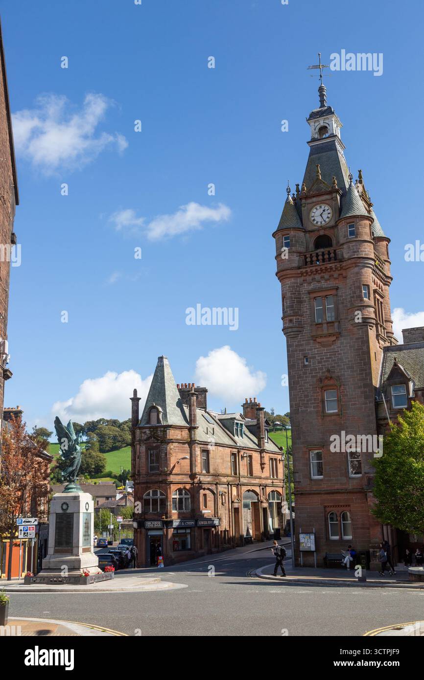 Lockerbie Town Hall, Dumfries and Galloway, Scotland Stock Photo