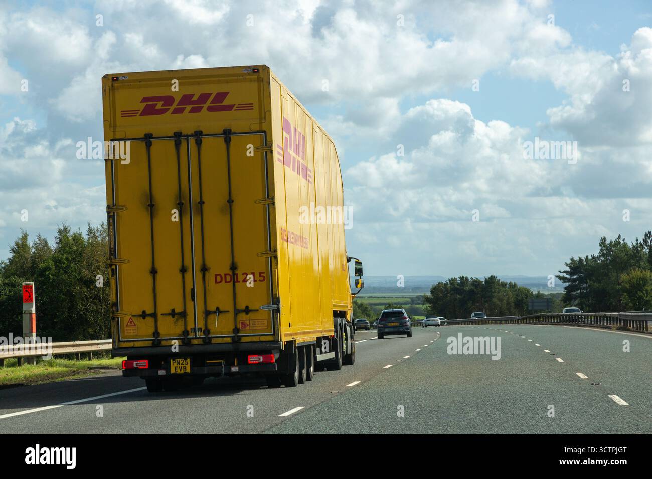 Lorry m6 motorway hi-res stock photography and images - Alamy