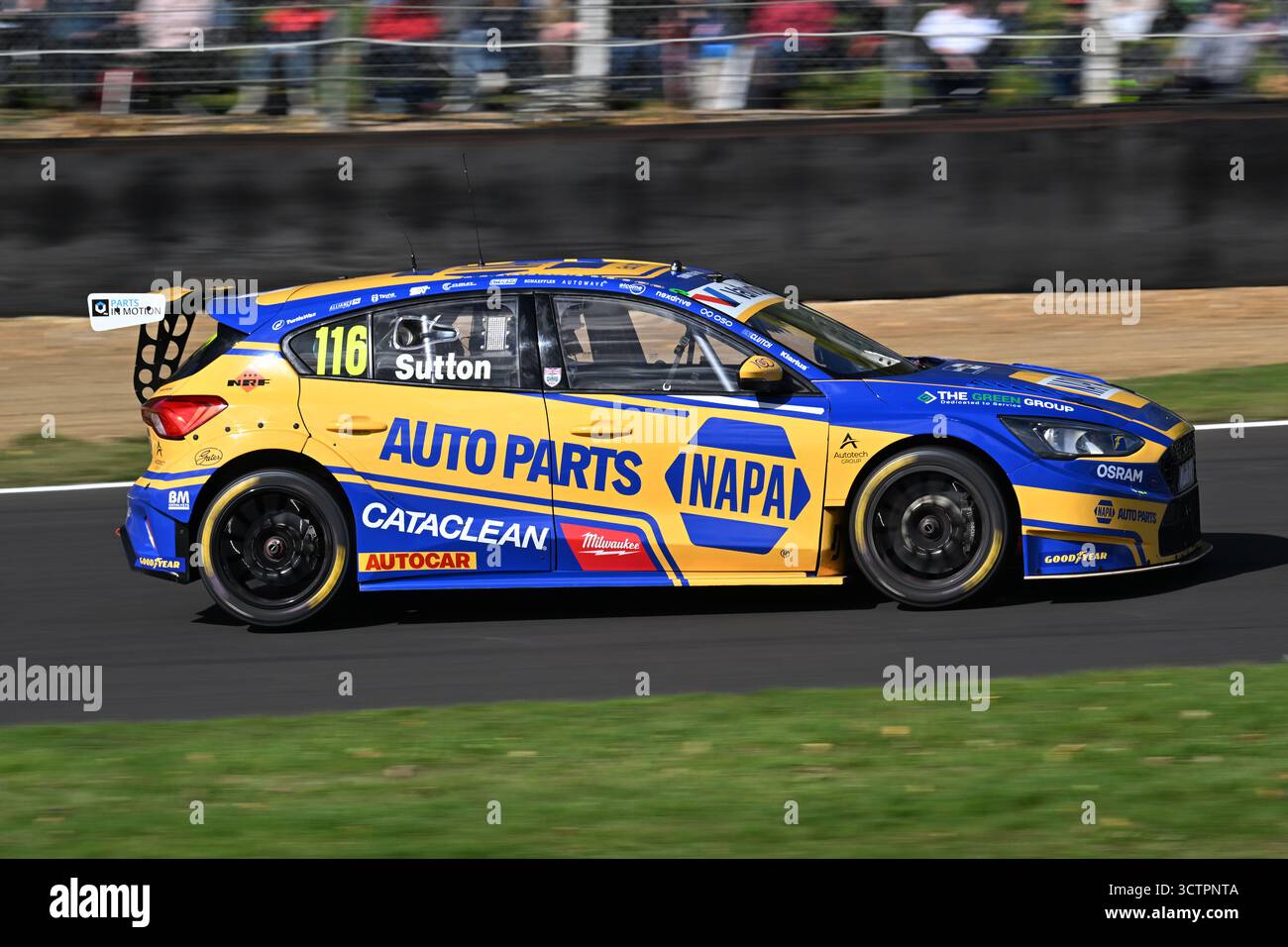 Ashley Sutton, Ford Focus ST, NAPA Racing UK, 2025 Kwik Fit British ...