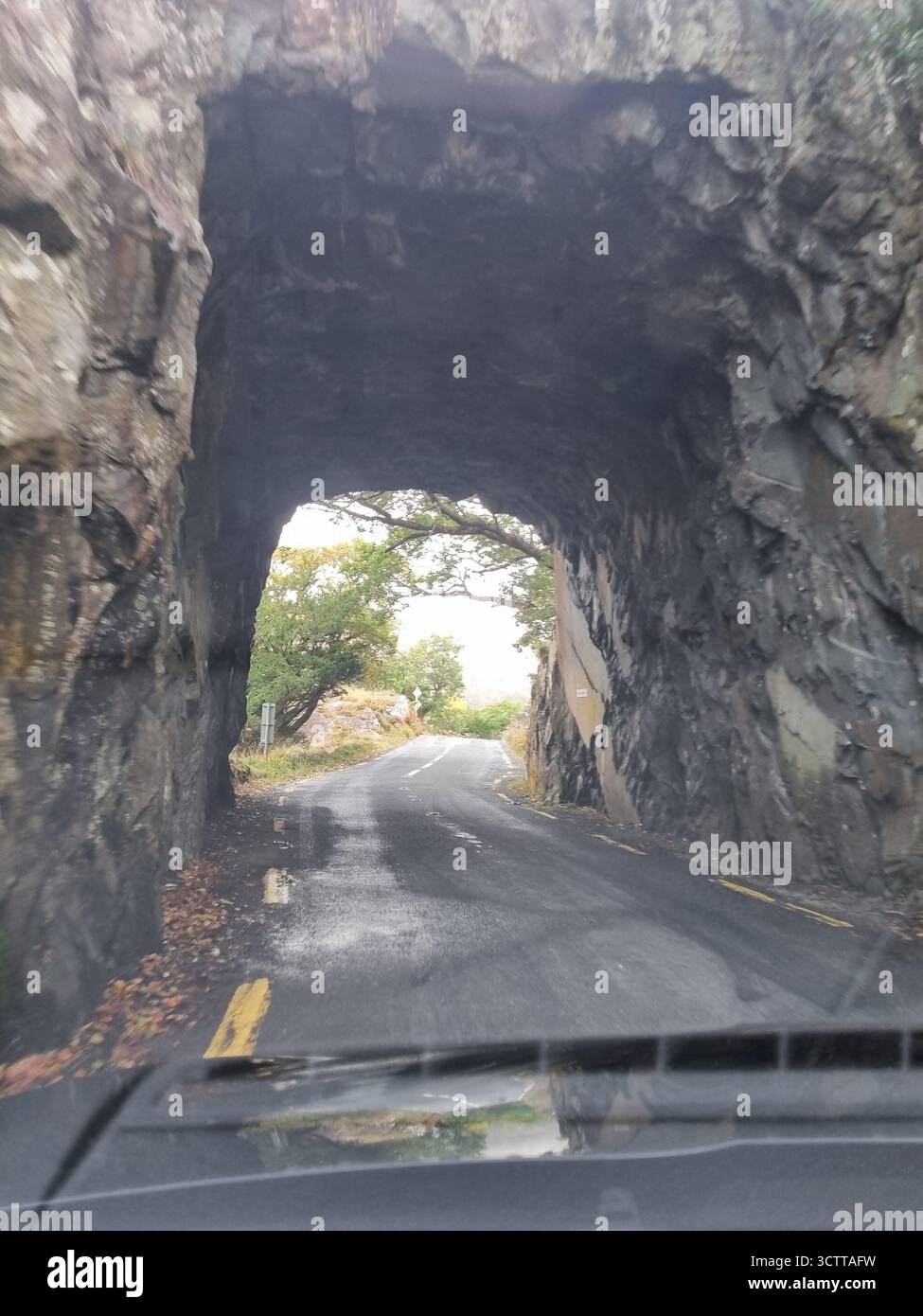 Roads of Killarney National Park Ireland - Smartphone Captured Stock Image