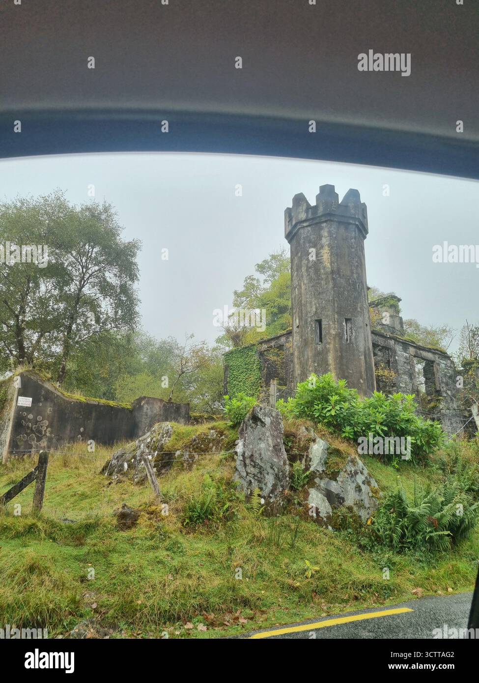 Roads of Killarney National Park Ireland - Smartphone Captured Stock Image