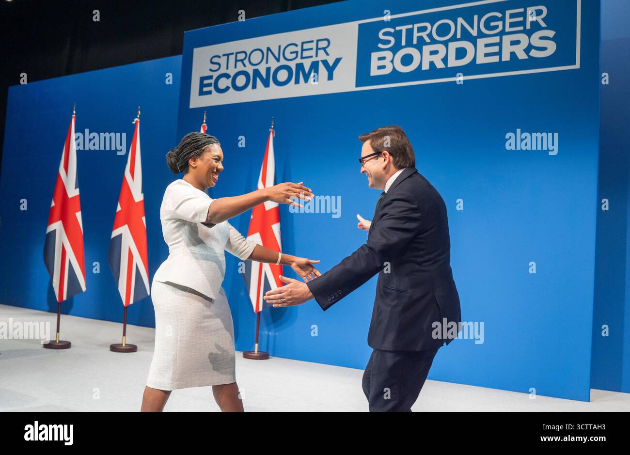 Conservative Party Leader Kemi Badenoch Embraces Her Husband Hamish conservative-party-leader-kemi-badenoch-embraces-her-husband-hamish