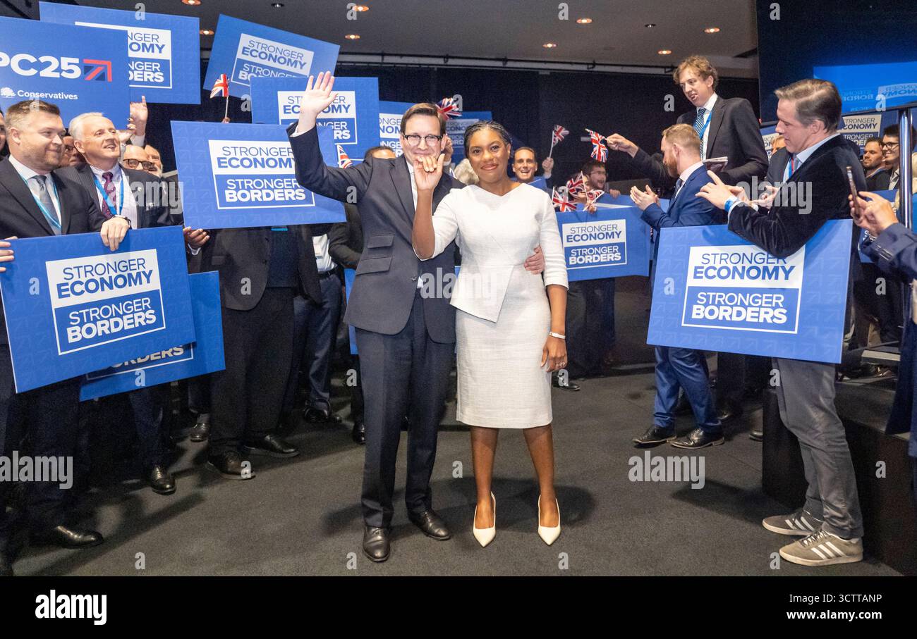 Conservative Party Leader Kemi Badenoch With Her Husband Hamish conservative-party-leader-kemi-badenoch-with-her-husband-hamish