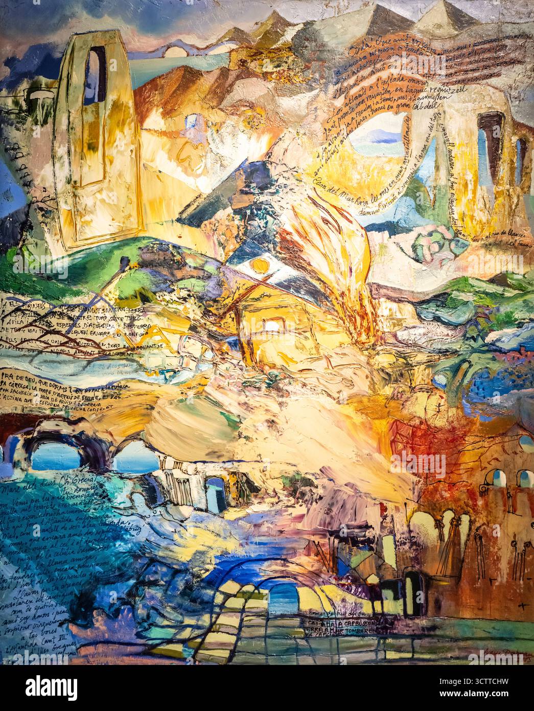 Atlantis painting hi-res stock photography and images - Alamy, image size:1045x1390