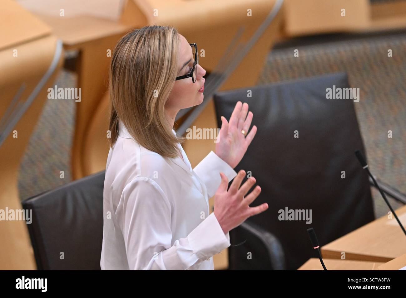 Edinburgh Scotland UK 08 October 2025 Cabinet Secretary For Housing edinburgh-scotland-uk-08-october-2025-cabinet-secretary-for-housing