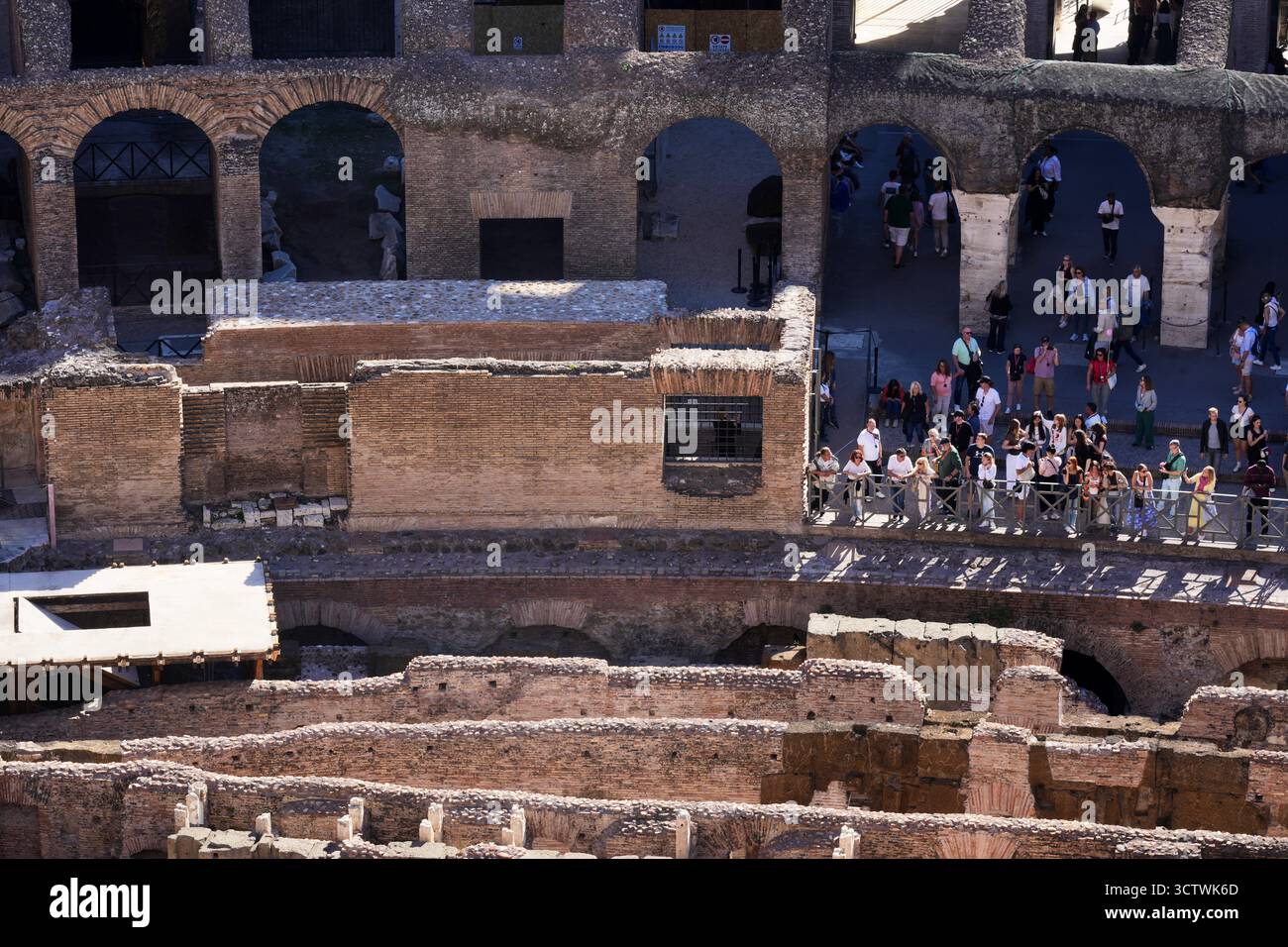 A view of the entrance, center, of the so-called 'Passage of Emperor ...