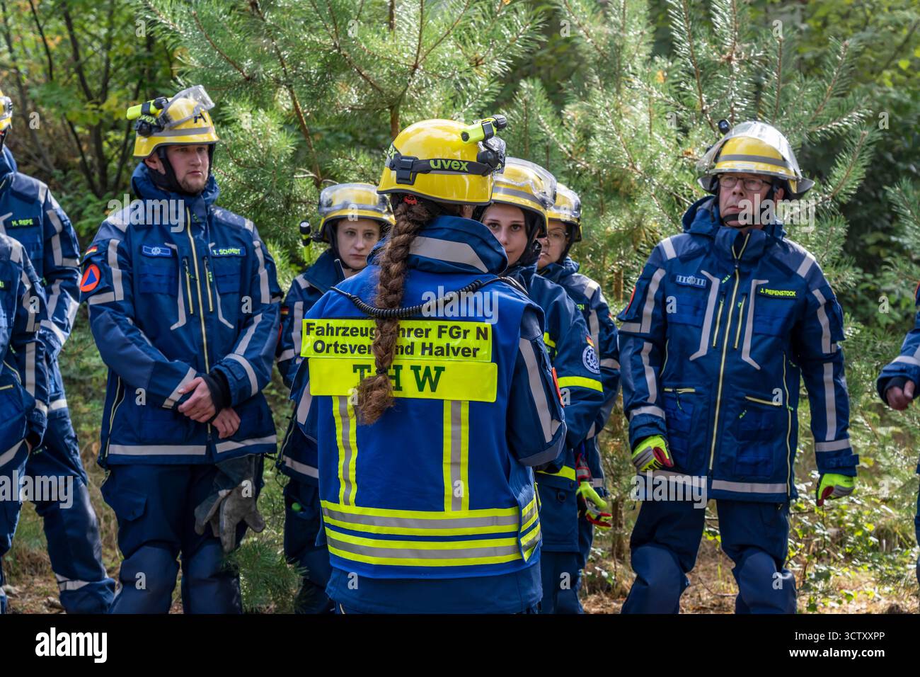 Civil defense exercise scenario: after a drone attack on a residential ...