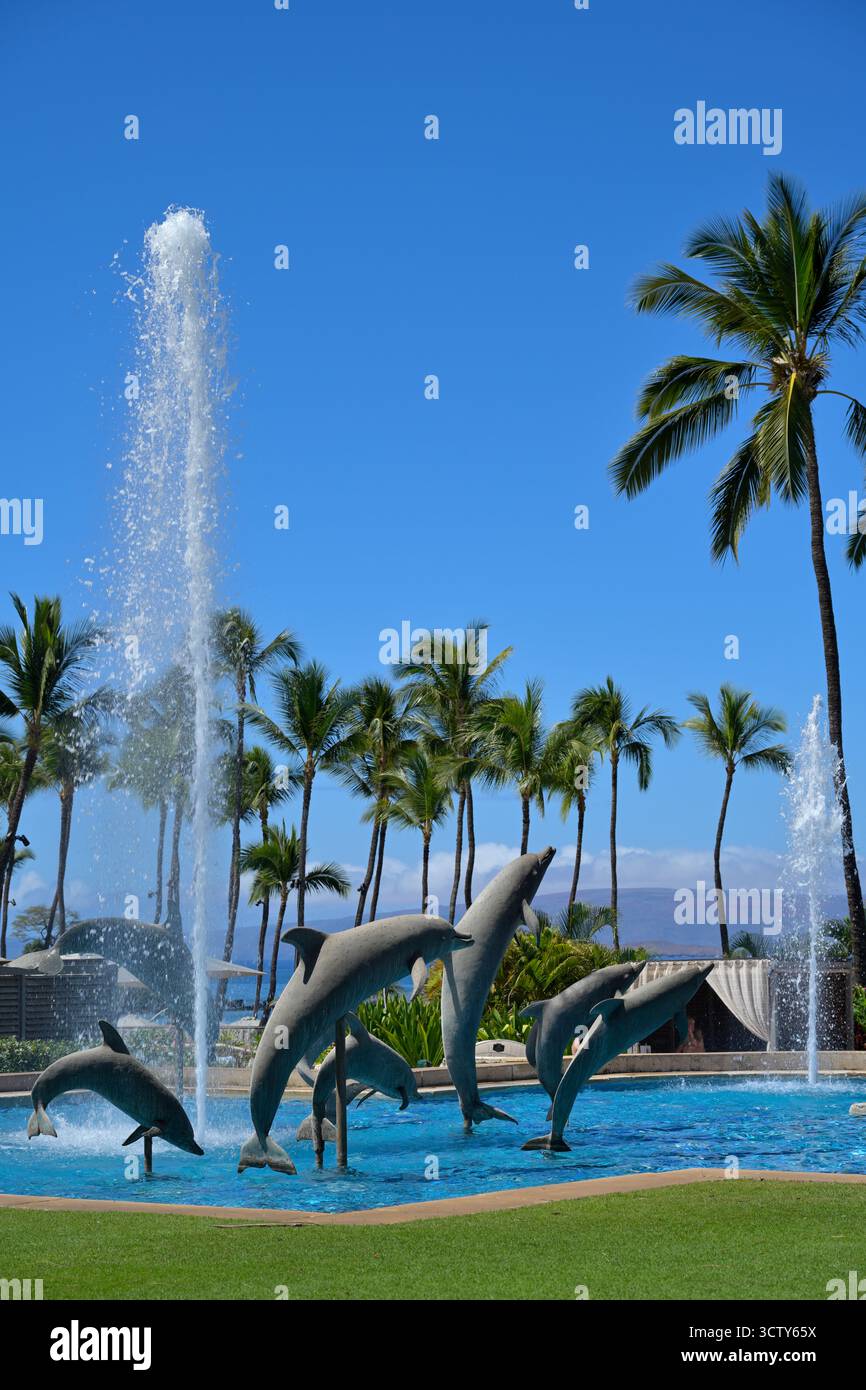 The Waldorf Astoria Grand Wailea Resort, Maui HI Stock Photo - Alamy