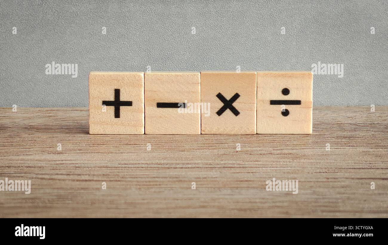 The multiplication table hi-res stock photography and images - Alamy