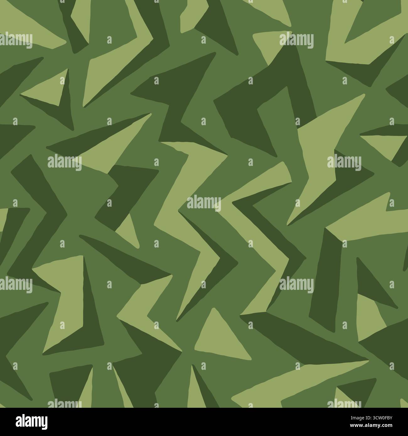 Abstract poly shapes seamless pattern. Vector illustration flat design background. Stock Vector