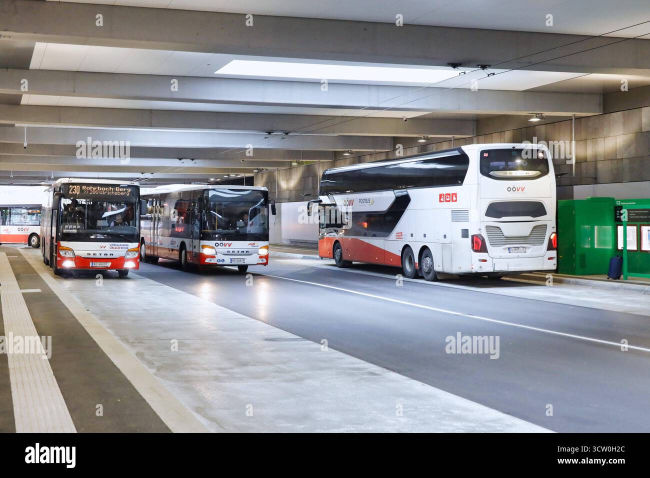 Linz Bus 08.10.2025, Linz, AUT, Unterwegs in Oberösterreich, Themenbild ...