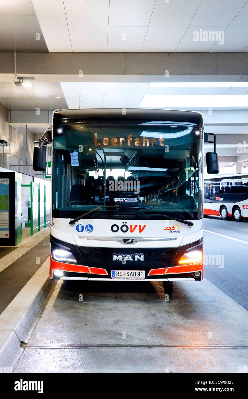 Linz Bus 08.10.2025, Linz, AUT, Unterwegs in Oberösterreich, Themenbild ...