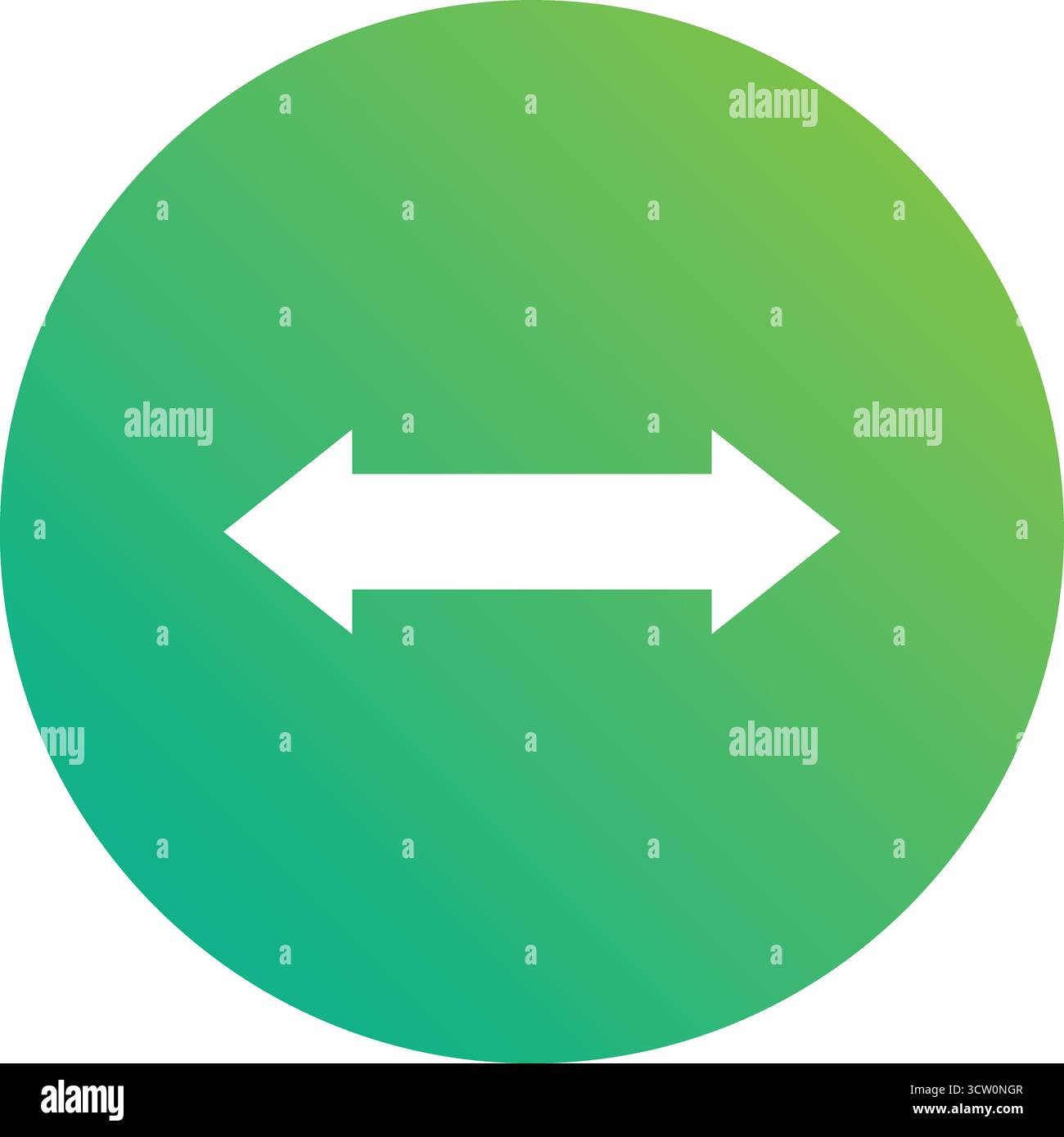 Horizental Vector Icon Design Illustration Stock Vector