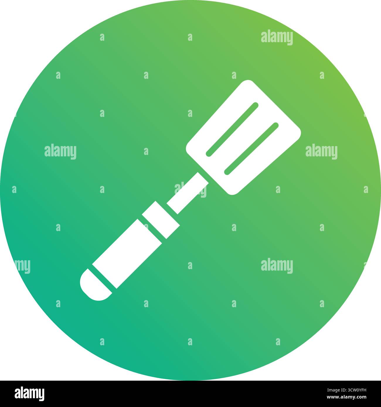 Spatula Vector Icon Design Illustration Stock Vector