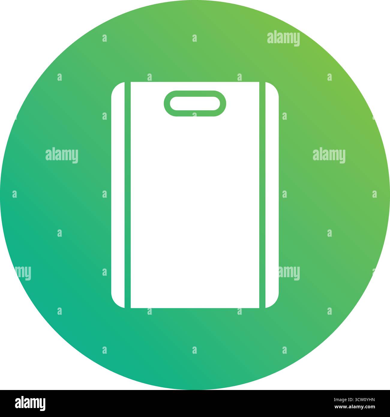 Cutting Board Vector Icon Design Illustration Stock Vector