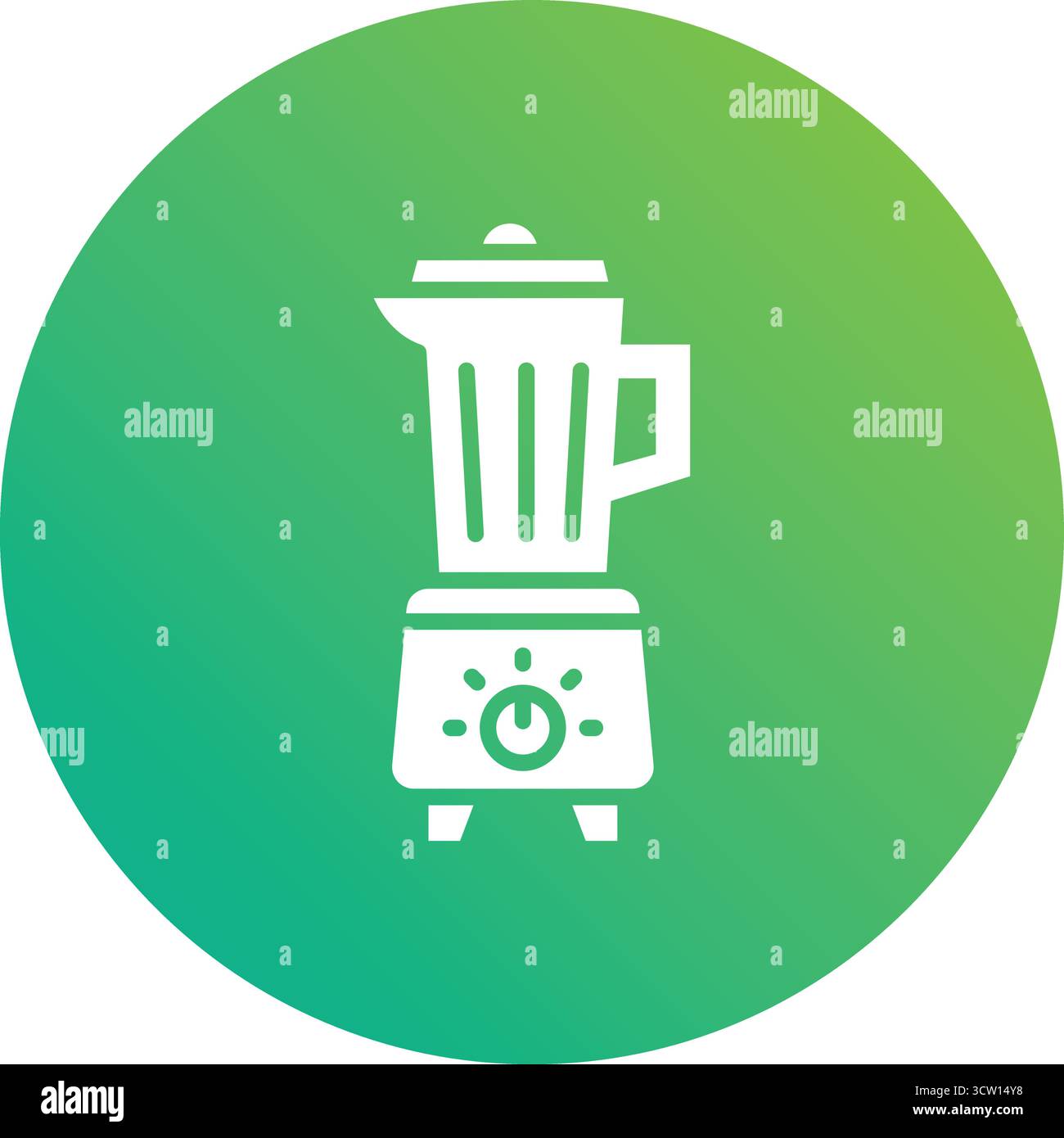 Blender Vector Icon Design Illustration Stock Vector