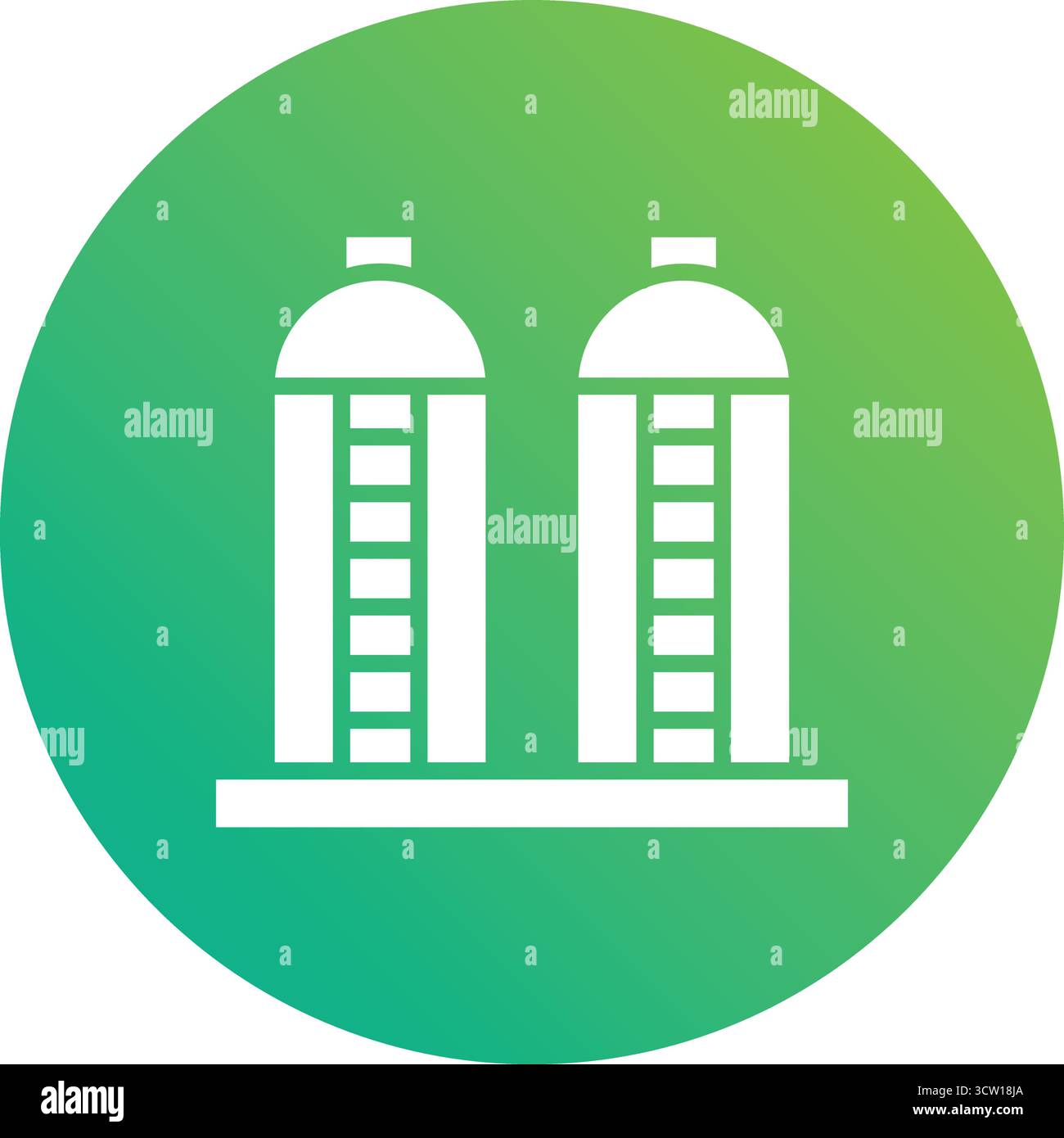 Silo Vector Icon Design Illustration Stock Vector