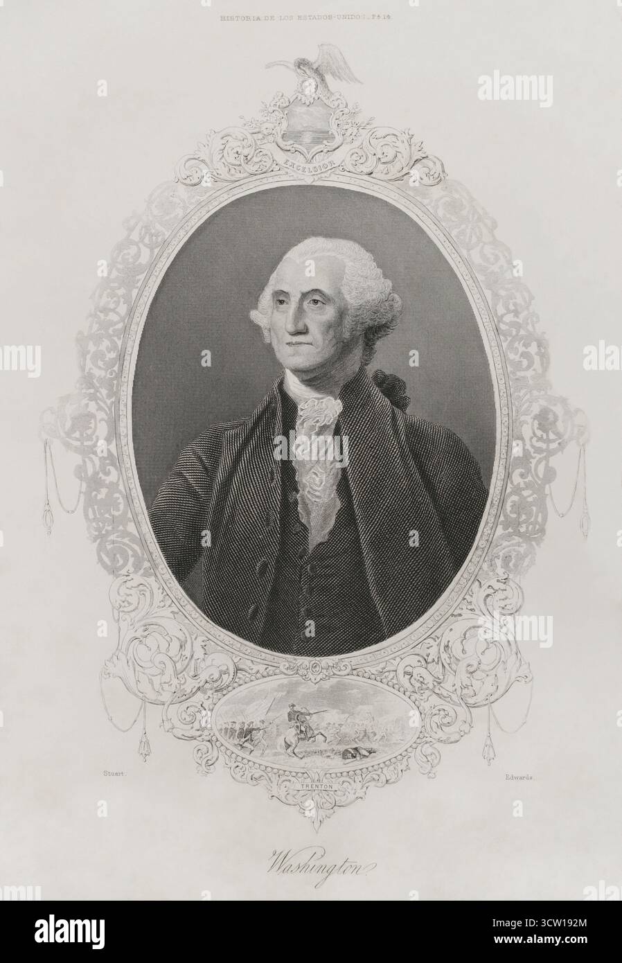 Gilbert Edwards George Washington (1732-1799). 1st President of the United States (1789 ...