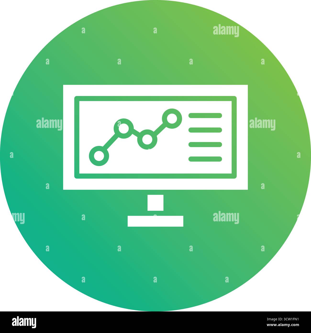 Analysis Vector Icon Design Illustration Stock Vector